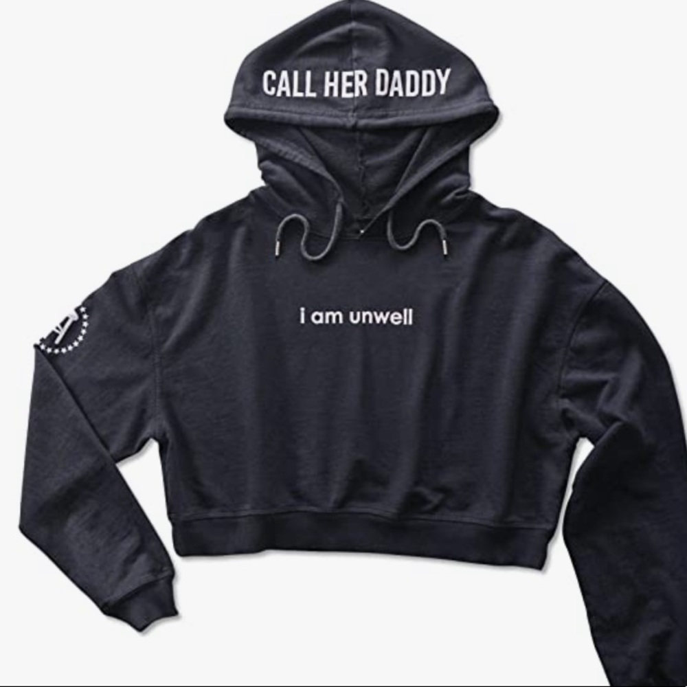 Call Her Daddy Crop Sweatshirt